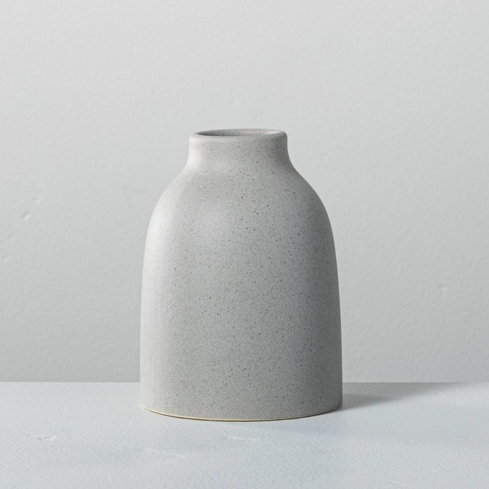 Narrow Ceramic Bud Vase Light Blue - Hearth &#38; Hand&#8482; with Magnolia | Target