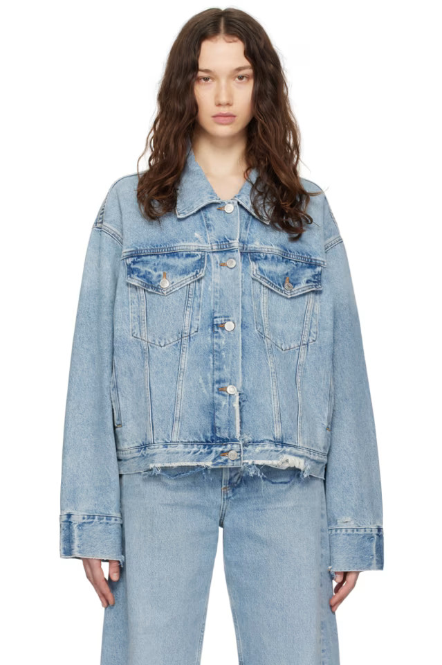 Blue Martika Denim Jacket | SSENSE