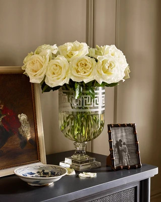 Greek Key Glass Vase | McGee & Co. (US)