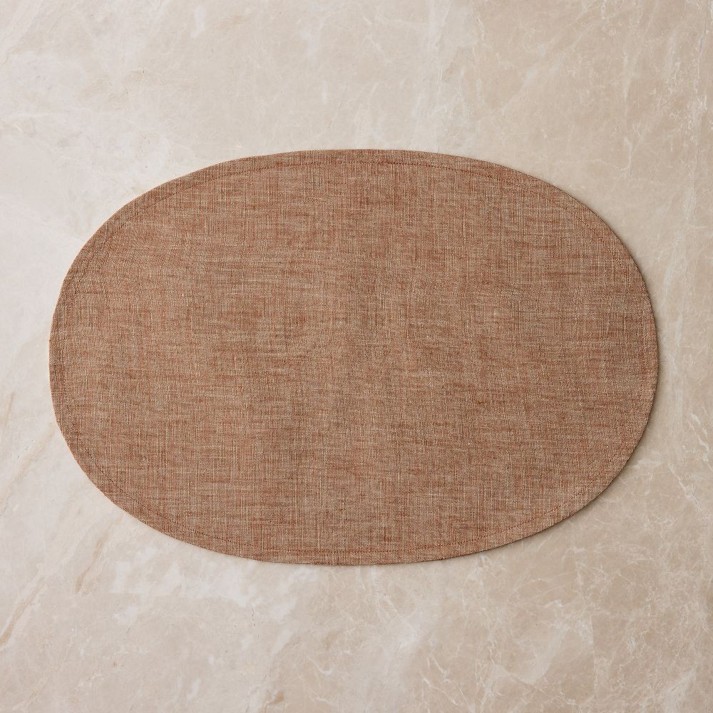 European Linen Oval Placemats | West Elm (US)