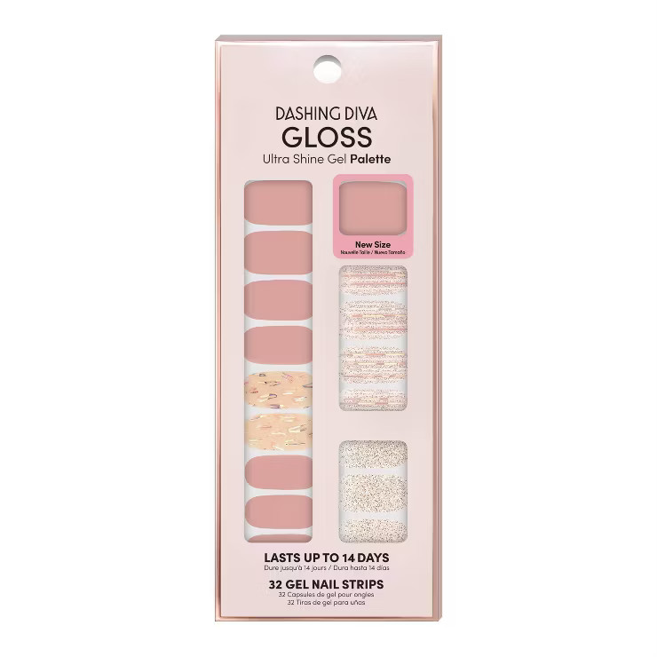 Dashing Diva Gloss Ultra Shine Gel Palette  - After Glow | Target