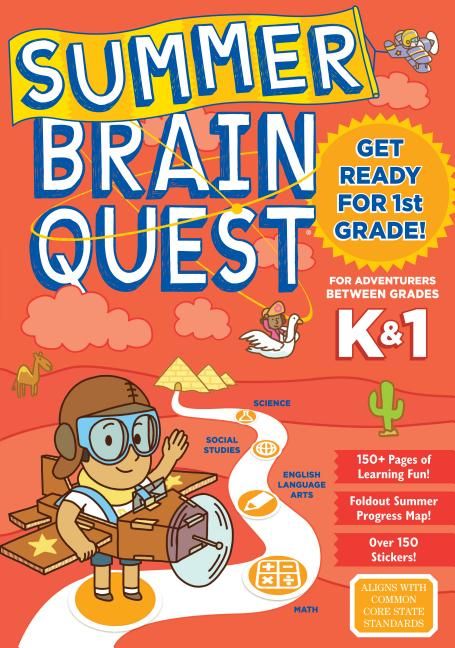 Summer Brain Quest: Between Grades K & 1 | Walmart (US)