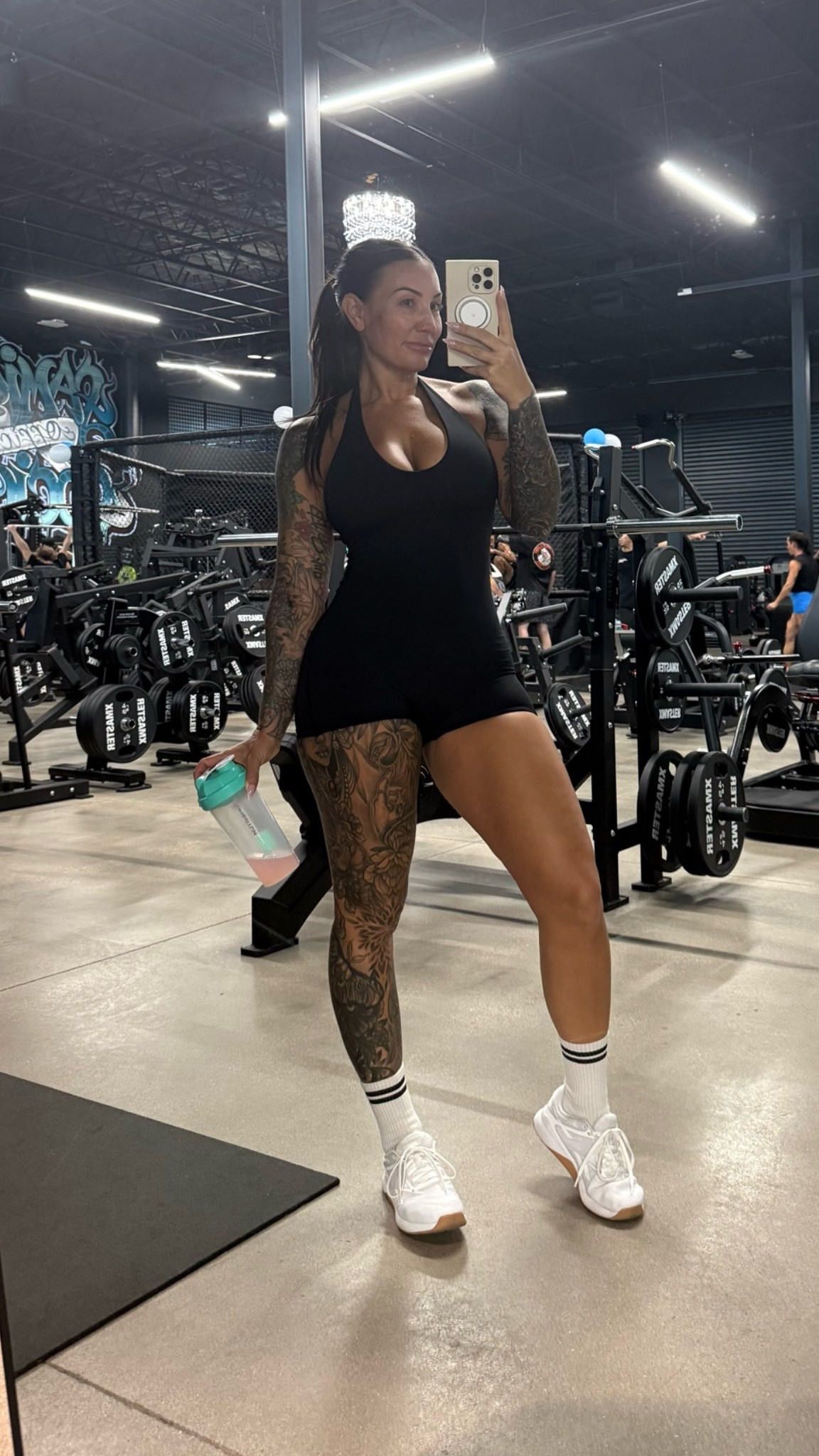 Find this jumpsuit in every color for sure 🖤. Wearing a size medium, but I also have it in a large. The large seems a little bit bigger in the midsection and the back but still fits great.

#LTKgrwm #LTKootd #LTKActive
