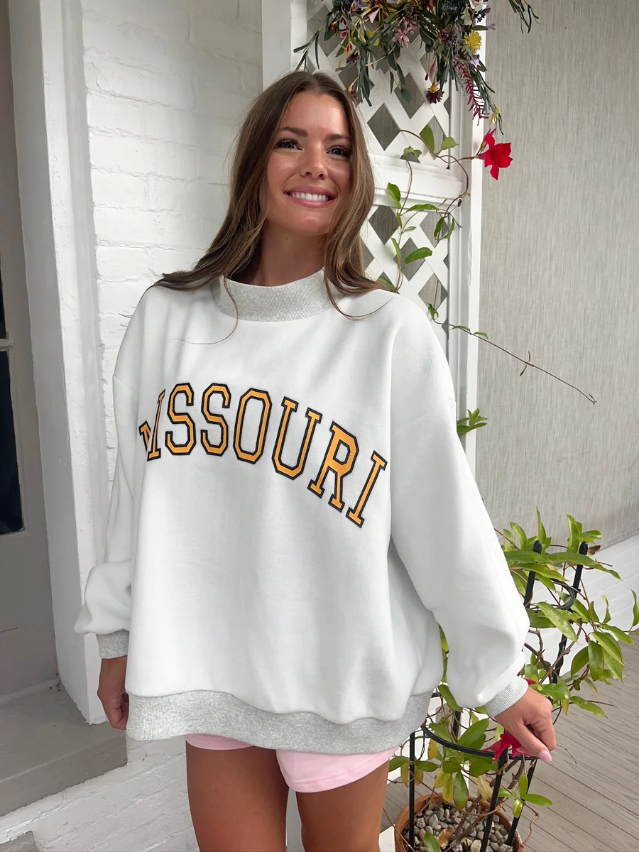 Mizzou Reversible Mockneck - PREORDER EST SHIP SEPT 24TH | Ave and Liv Boutique