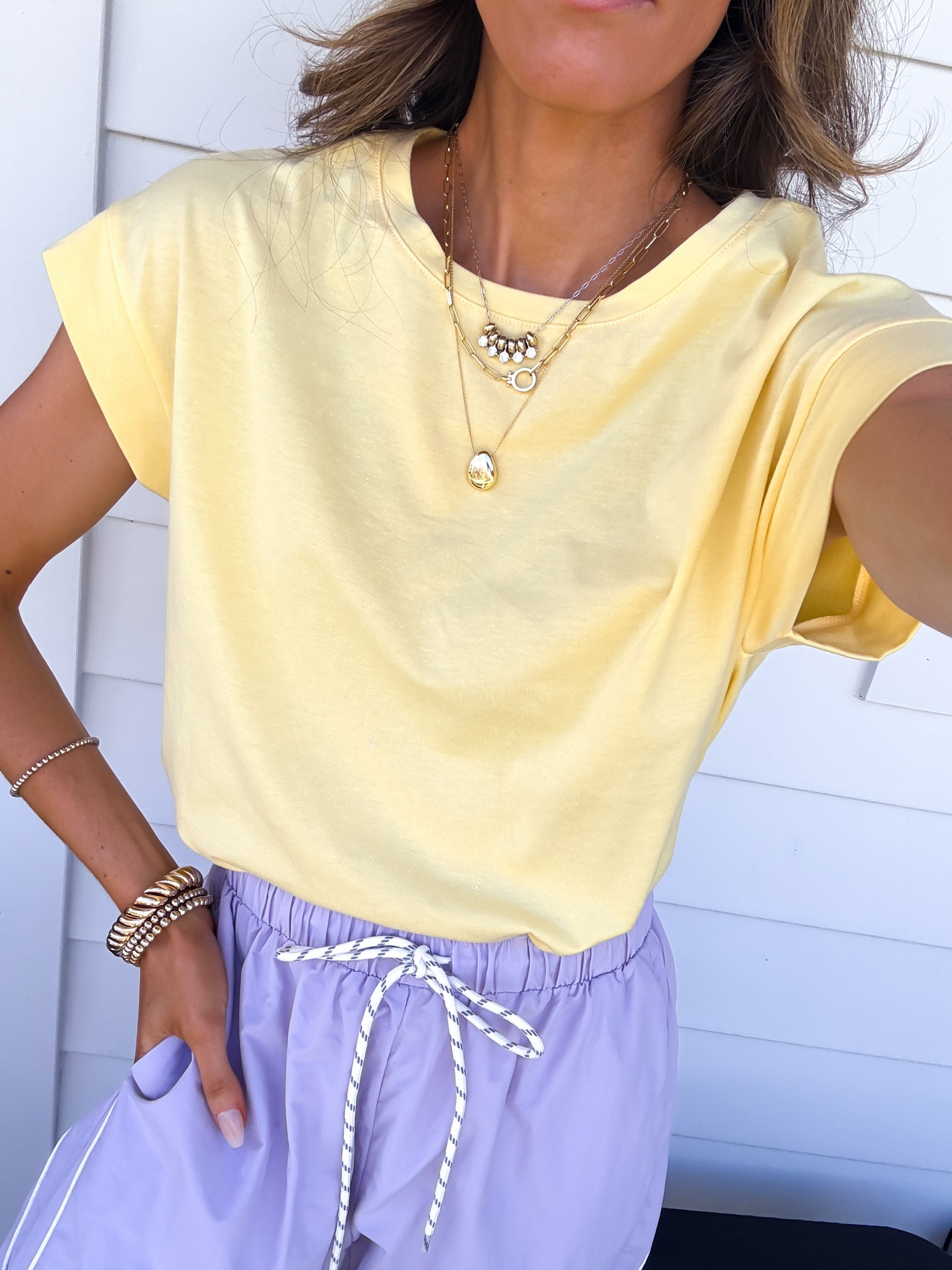 Wearing small track pants and small tshirt 

#LTKgrwm #LTKmomlife #LTKootd