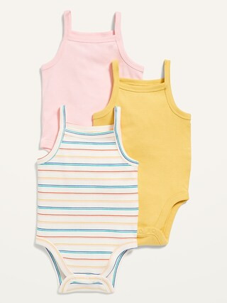 3-Pack Sleeveless Bodysuit for Baby | Old Navy (US)