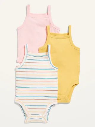 3-Pack Sleeveless Bodysuit for Baby | Old Navy (US)
