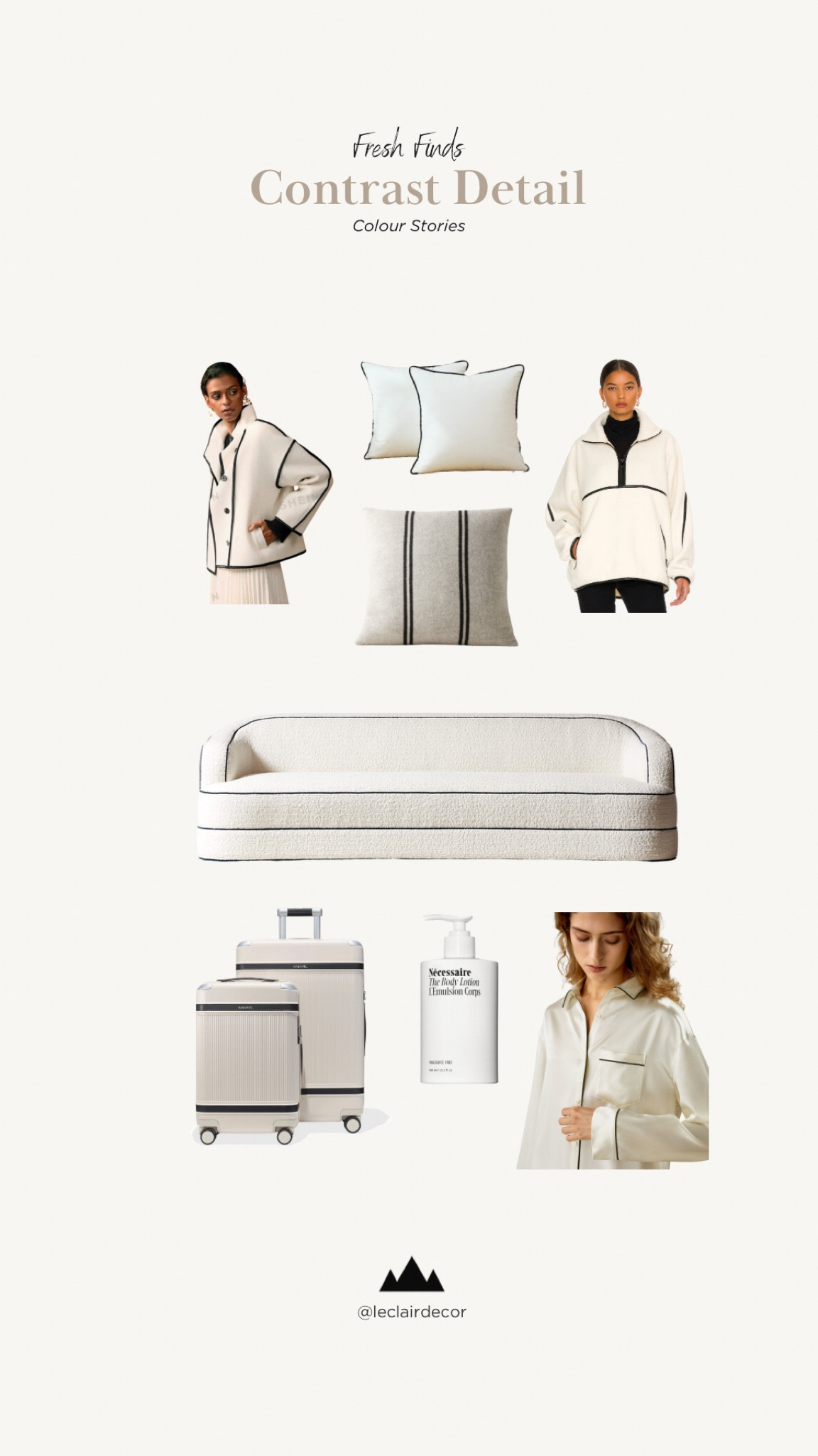 Creative Contrast with Piping Details. 

#LTKHome