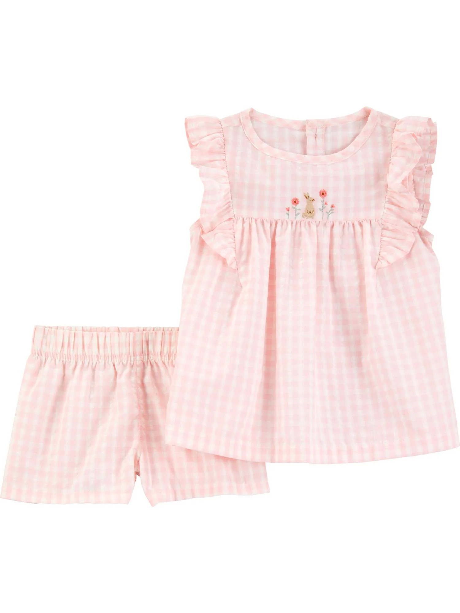 Carter's Child of Mine Toddler Girl Easter Outfit Set, 2-Piece, Sizes 12M-5T - Walmart.com | Walmart (US)