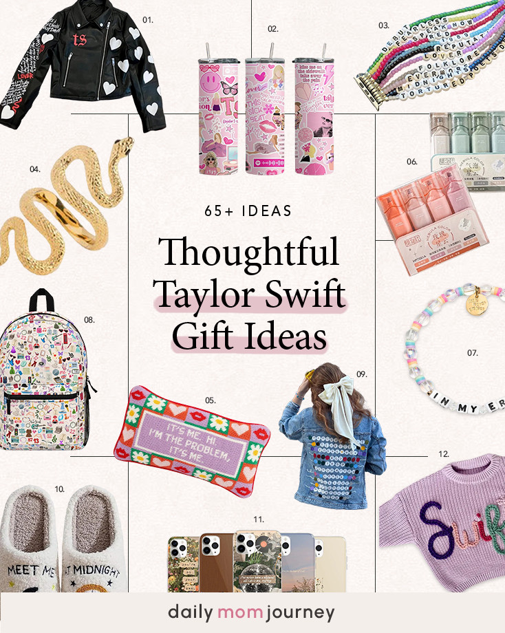 From denim jackets to snake rings and cozy slippers, these Taylor Swift gift ideas are perfect for any era-loving fan. Thoughtful, fun, and oh-so-Swiftie. See even more gift inspo on the blog: https://dailymomjourney.com/taylor-swift-gift-ideas 

 #LTKFestival