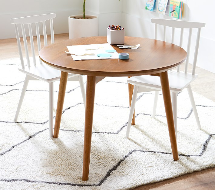 west elm x pbk Mid-Century Play Table | Pottery Barn Kids