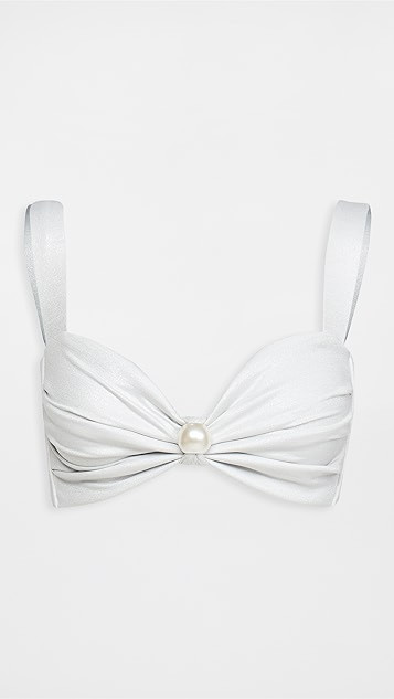 Hayden Pearl Bikini Top | Shopbop