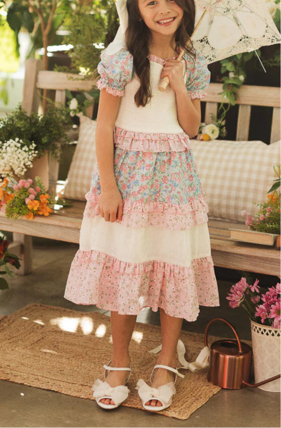 Mini Melanie Dress in Floral | Ivy City Co