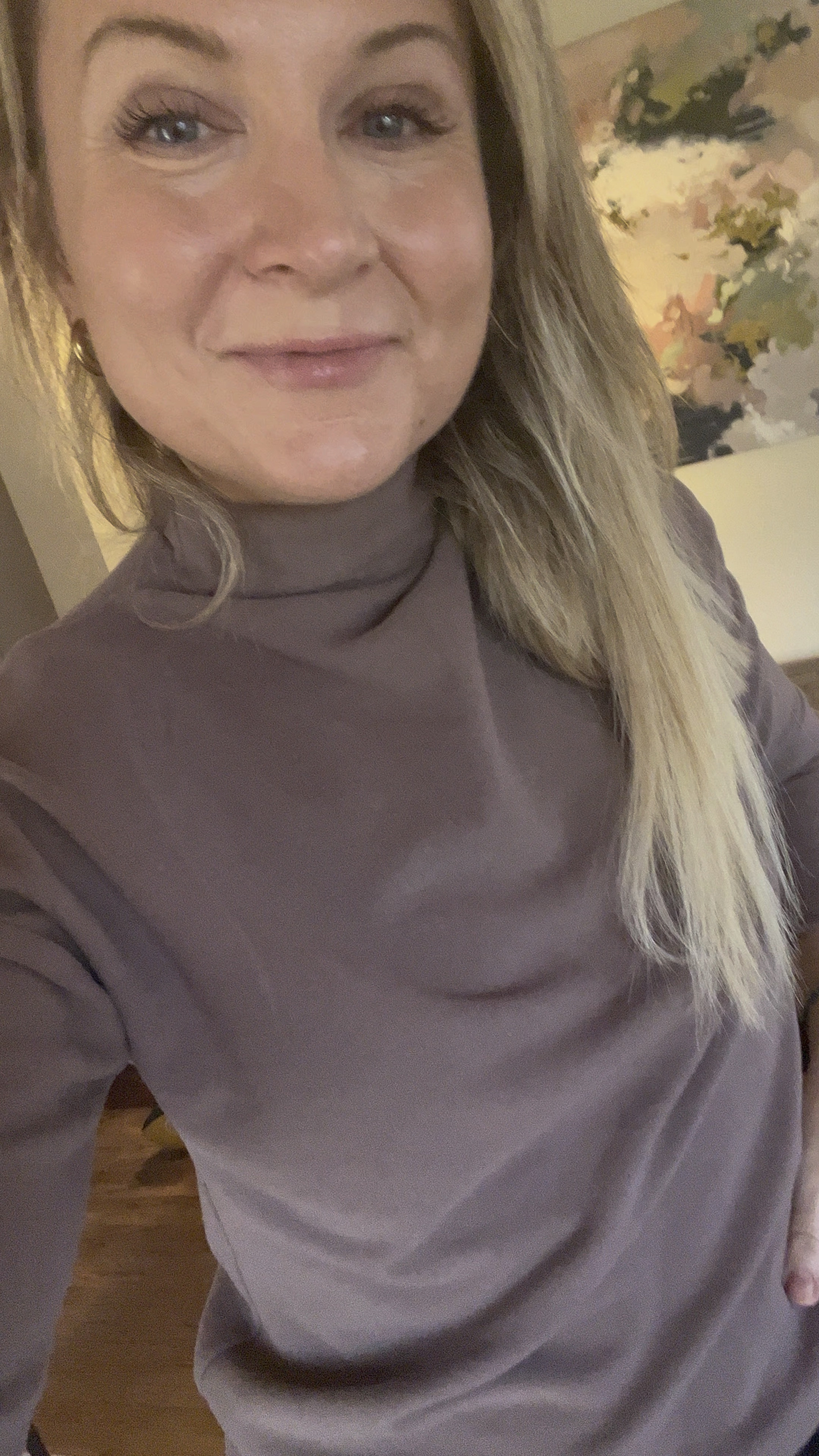 Picked up this fleece-like mock neck at target this week and it’s perfect for work, or weekend. Only $22!

#LTKstyletip #LTKover40 #LTKfindsunder50