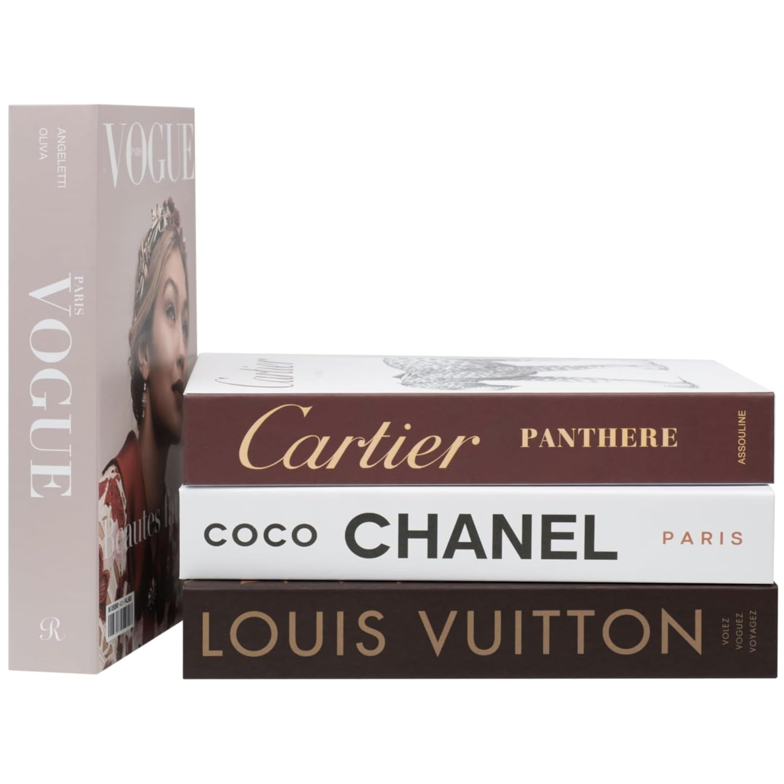 Luxe Large | 4 PCS Decorative Books for Home Decor | Coffee Table Book Decor | Faux Books for Dec... | Amazon (US)