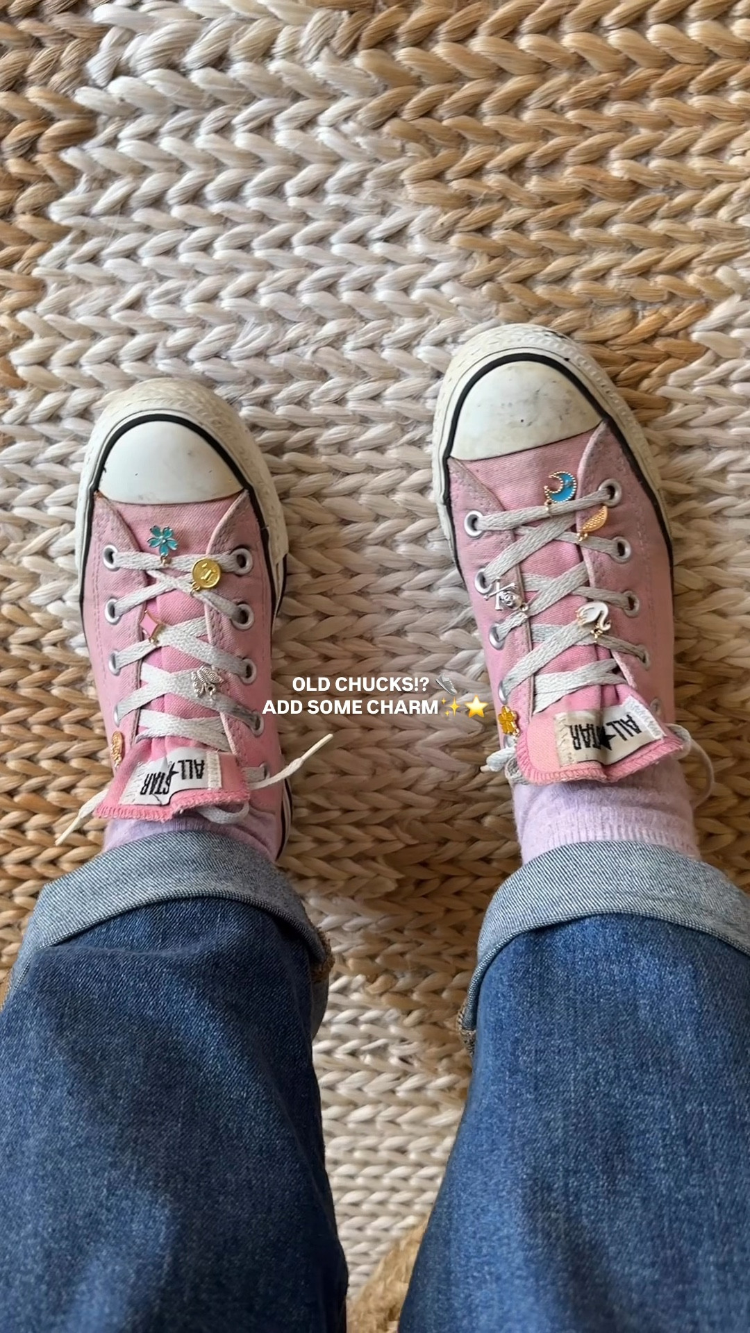 Gave these old chucks some new life with some cutie charms on the laces 🙌🏼💫

I love how they turned out!



#LTKStyleTip #LTKSeasonal #LTKShoeCrush
