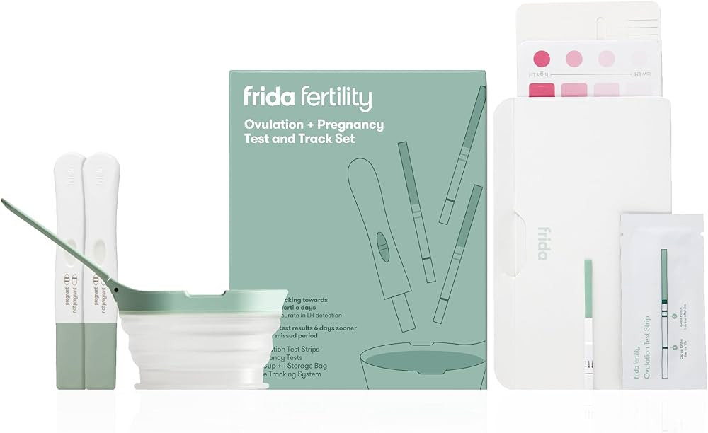 Frida Fertility Ovulation and Pregnancy Test + Track Set - Accurate, Early Detection - Find Your ... | Amazon (US)