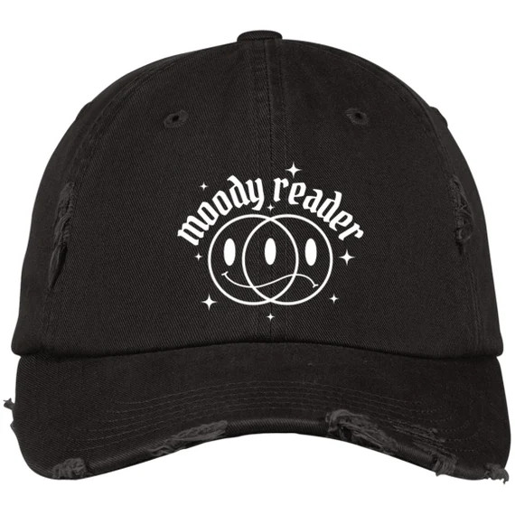 Moody Reader Embroidered Hat  Bookworm Hat  Bookish Baseball - Etsy | Etsy (US)
