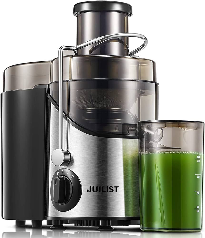 Juicer Machines, Juilist 3" Wide Mouth Juicer Extractor, for Vegetable and Fruit with 3-Speed Set... | Amazon (US)
