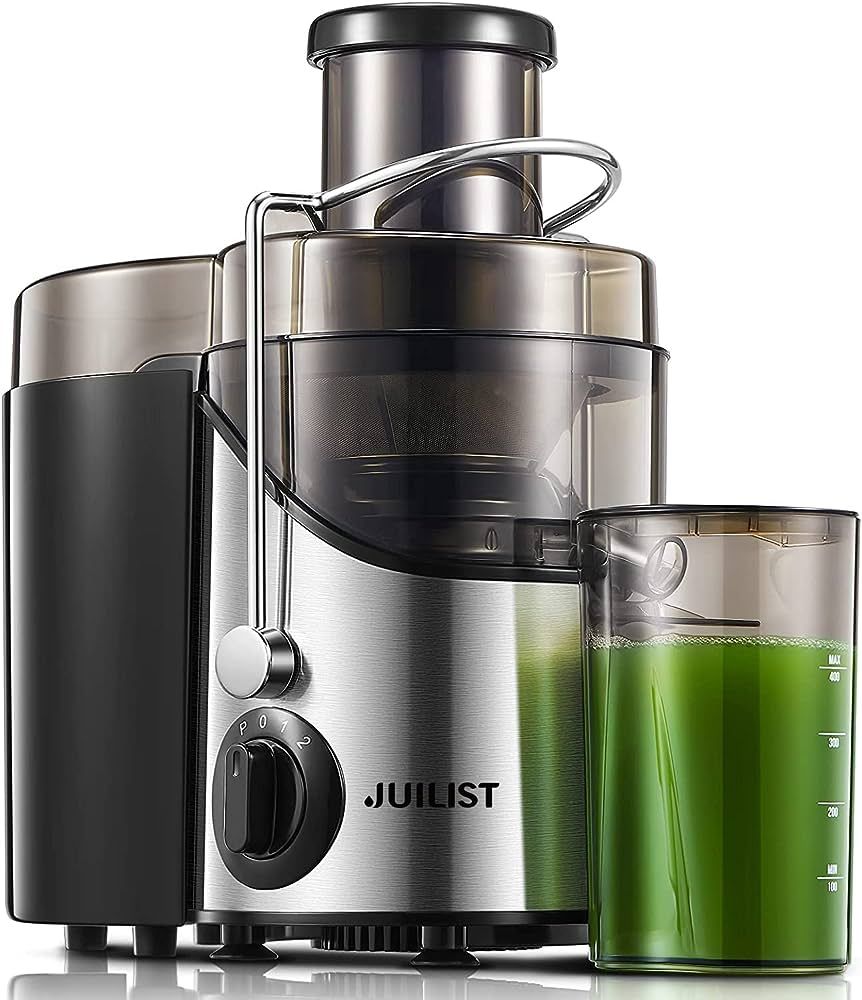 Juicer Machines, Juilist 3" Wide Mouth Juicer Extractor, for Vegetable and Fruit with 3-Speed Set... | Amazon (US)