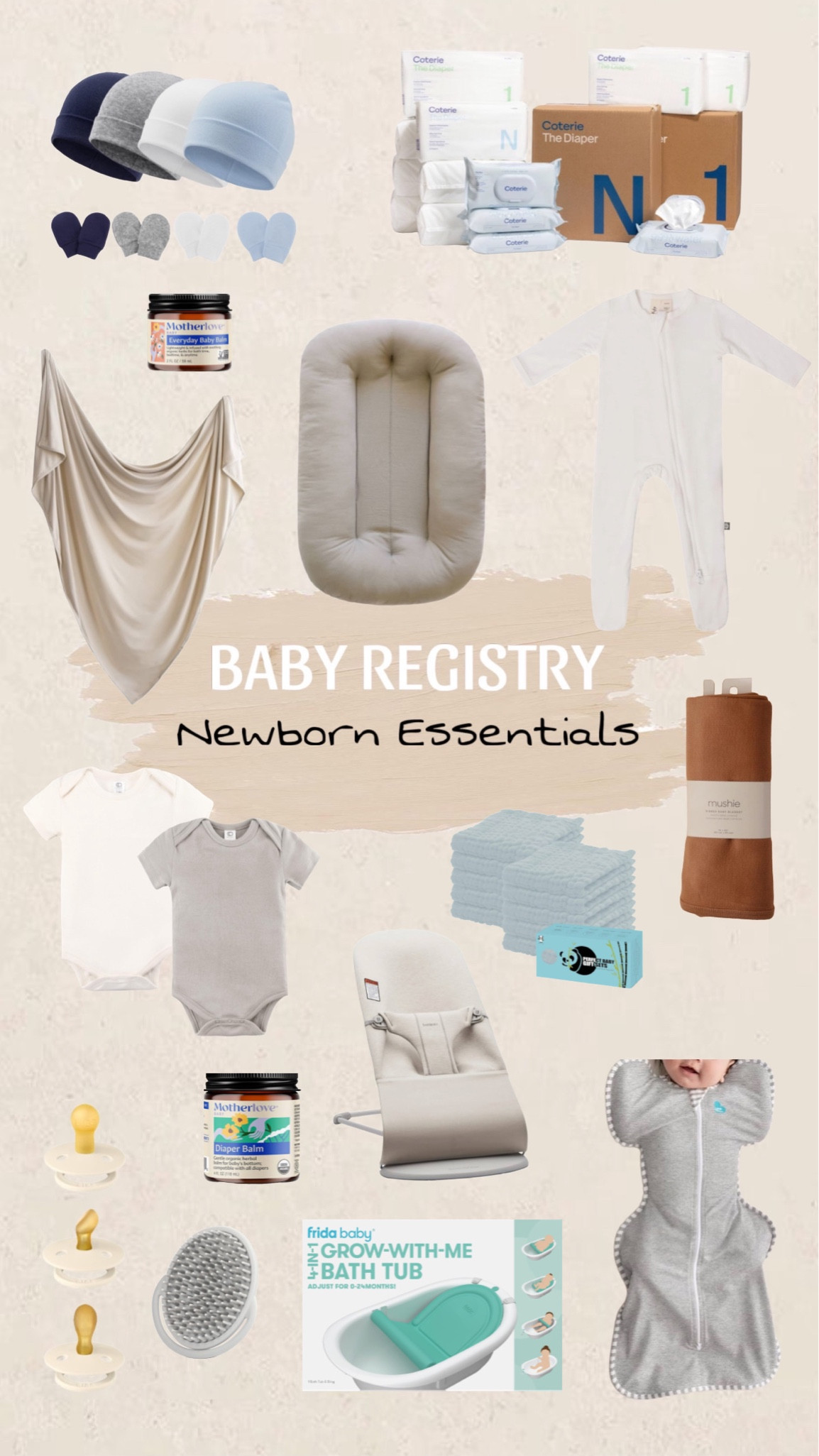 Baby Registry Newborn Essentials 
