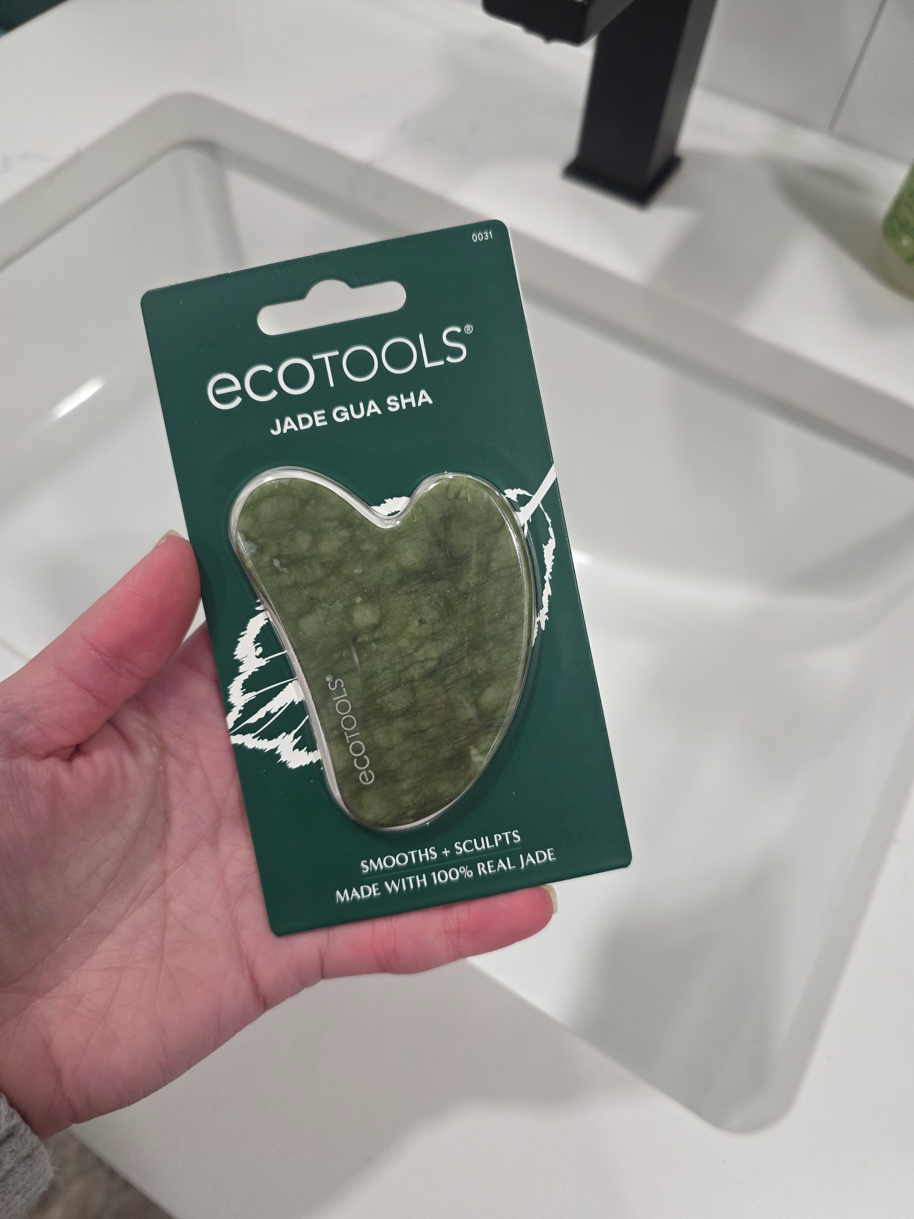 I've been wanting to try gua sha for a while, so I finally grabbed this budget-friendly one from Amazon and I'm loving it so far. I like keeping it in the fridge so it is nice and cool - which feels amazing. #guasha #amazonfinds  

 #LTKmorningroutine #LTKOver40