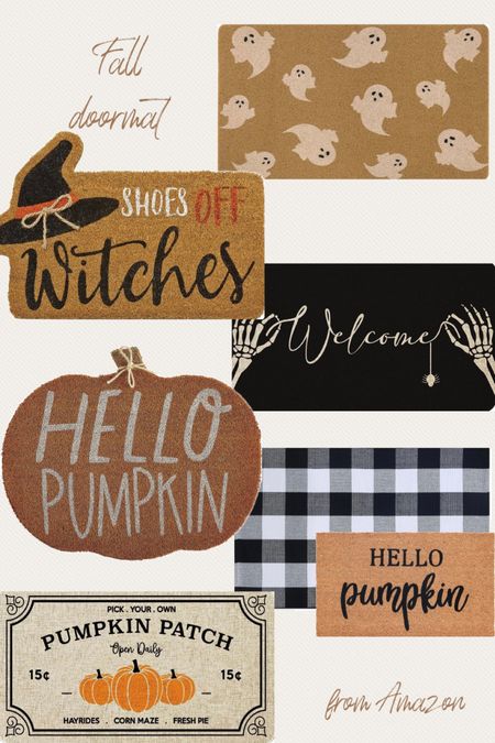 Fall doormat from amazon
Hello pumpkin, entry outdoor rug + doormat, spooky doormat, pumpkin doormat, pumpkin patch doormat. Mud pie hello pumpkin doormat is almost sold out. 

#fall #falldecor #doormat #amazon #mudpie

#LTKSeasonal #LTKhome #LTKunder50