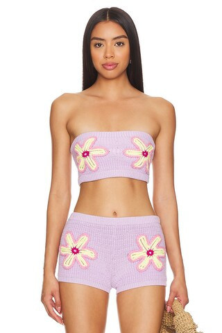 Lovers and Friends Leah Starfish Top in Lavender from Revolve.com | Revolve Clothing (Global)