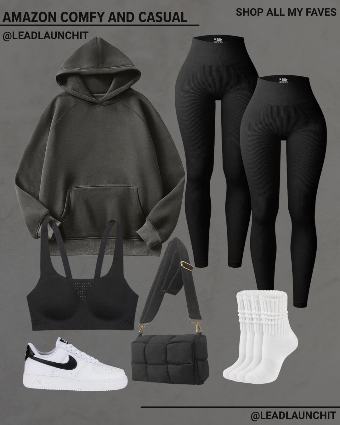 Comfy. Casual. On repeat. 🤍
This is my go-to Amazon outfit — cozy hoodie, sculpting leggings, clean sneakers, and the perfect everyday bag. Easy, affordable, and actually flattering.

✨ Linked in my LTK
✨ Also in my Amazon Storefront
👉 Shop it now (link in bio & comments)

#AmazonFinds #AmazonFashion #LTKFinds #ComfyStyle #EverydayOutfit