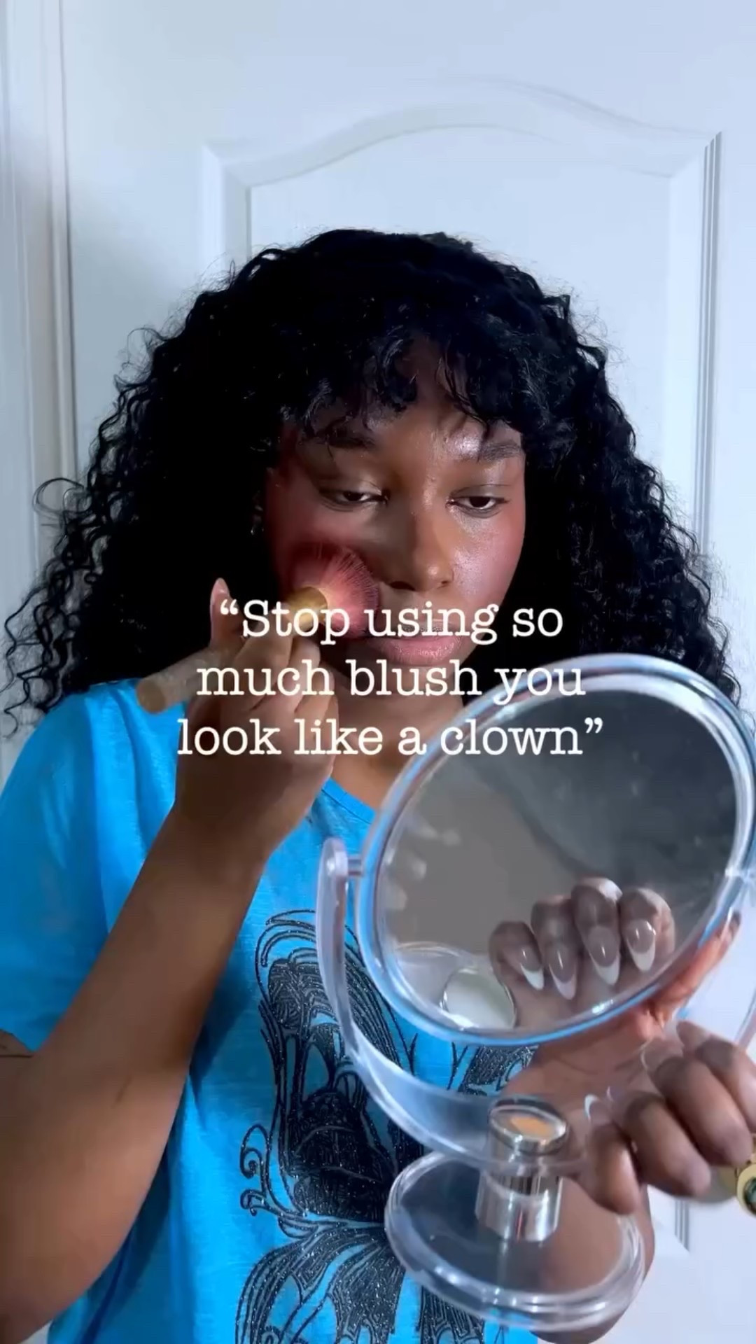 “Stop wearing so much blush, you look like a clown.” Cool—guess I’m Pennywise then.

Blush blindness is real, and I’m not even mad about it. There's just something about an over-blushed look that gives main character, not mistake. If you're someone who layers it on like it’s contour, we might be the same.

Tag your blush bestie or save this for your next makeup look.

#LTKbeauty #LTKcanada #LTKsummer
