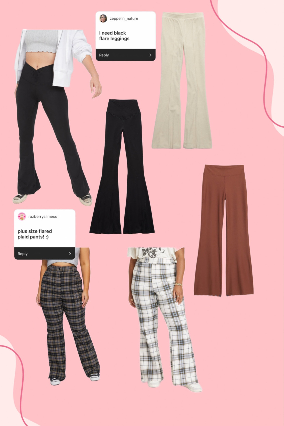 Plus size friendly flare pants for this fall! 

#LTKcurves #LTKSeasonal #LTKstyletip