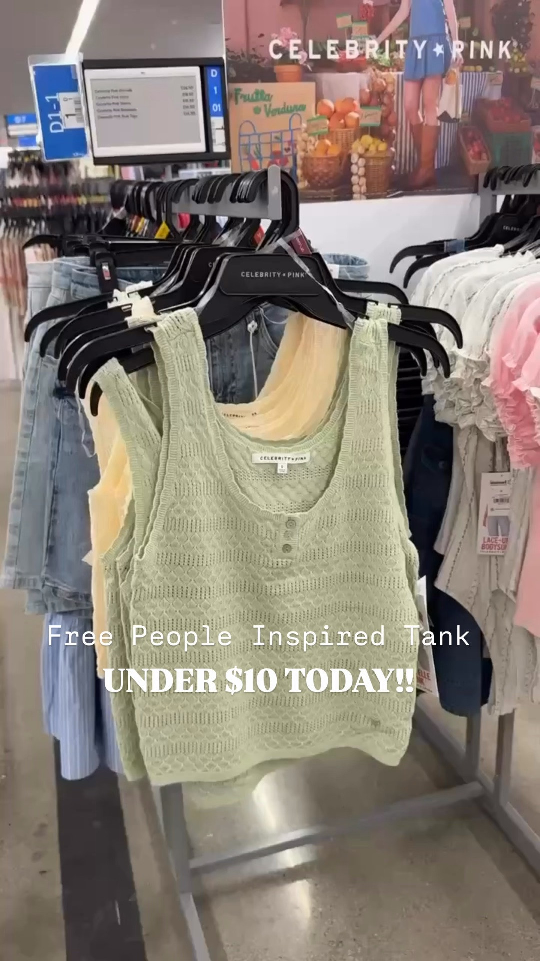 ✨SCROLL TO SHOP✨

This tank top looks like it came from FP! I love the crochet top. Comes in cream too!

#LTKdayinmylife #LTKmomlife #LTKgrwm