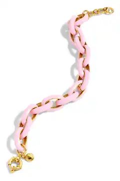 Enamel Oval Chain Link Bracelet | Nordstrom
