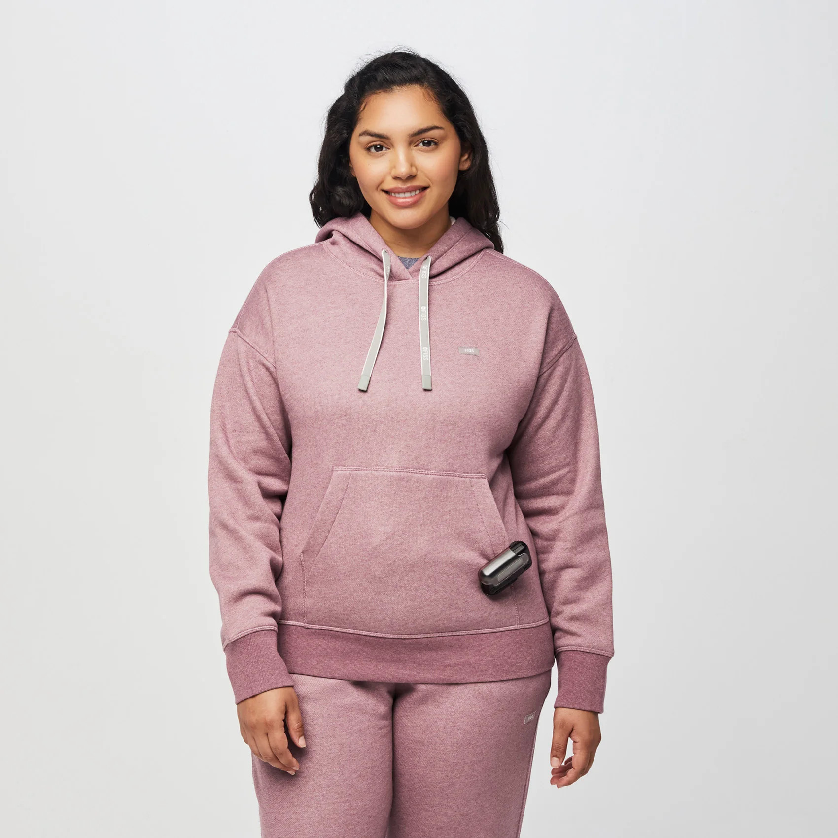 Women's Off-Shift Hoodie Sweatshirt™               - Mauve · FIGS | FIGS