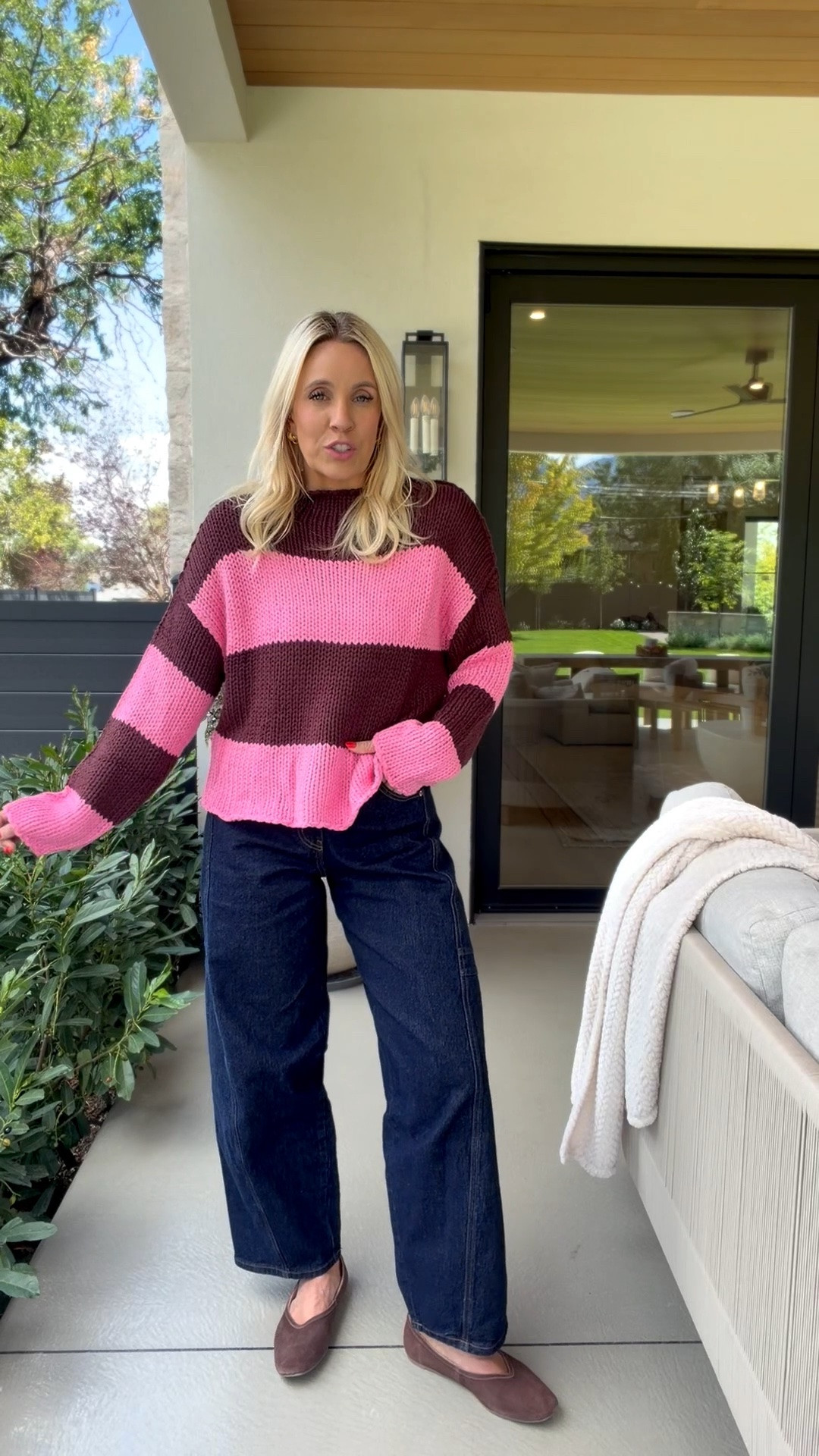This sweater looks just like one from free people!

#LTKootd #LTKgrwm #LTKmomlife