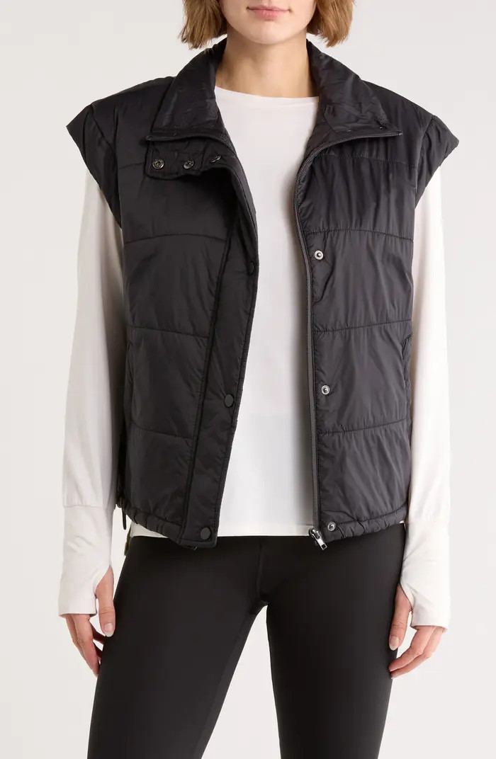 Channel Quilted Puffer Vest | Nordstrom Rack
