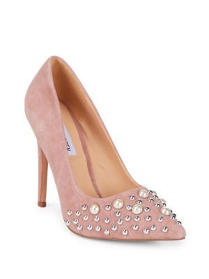 Steve Madden - Maxielle Suede Pumps | Saks Fifth Avenue OFF 5TH