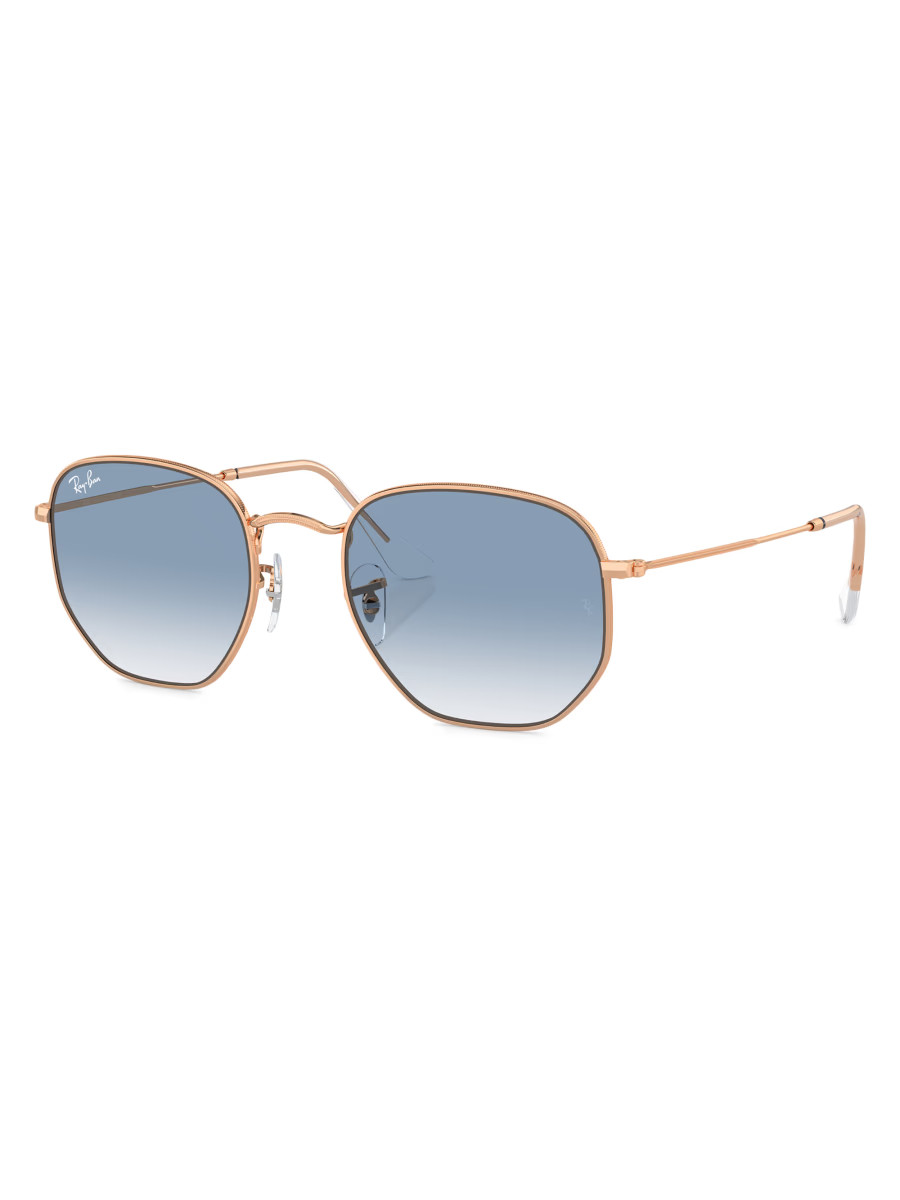 RB3548 51MM Hexagonal Sunglasses | Saks Fifth Avenue