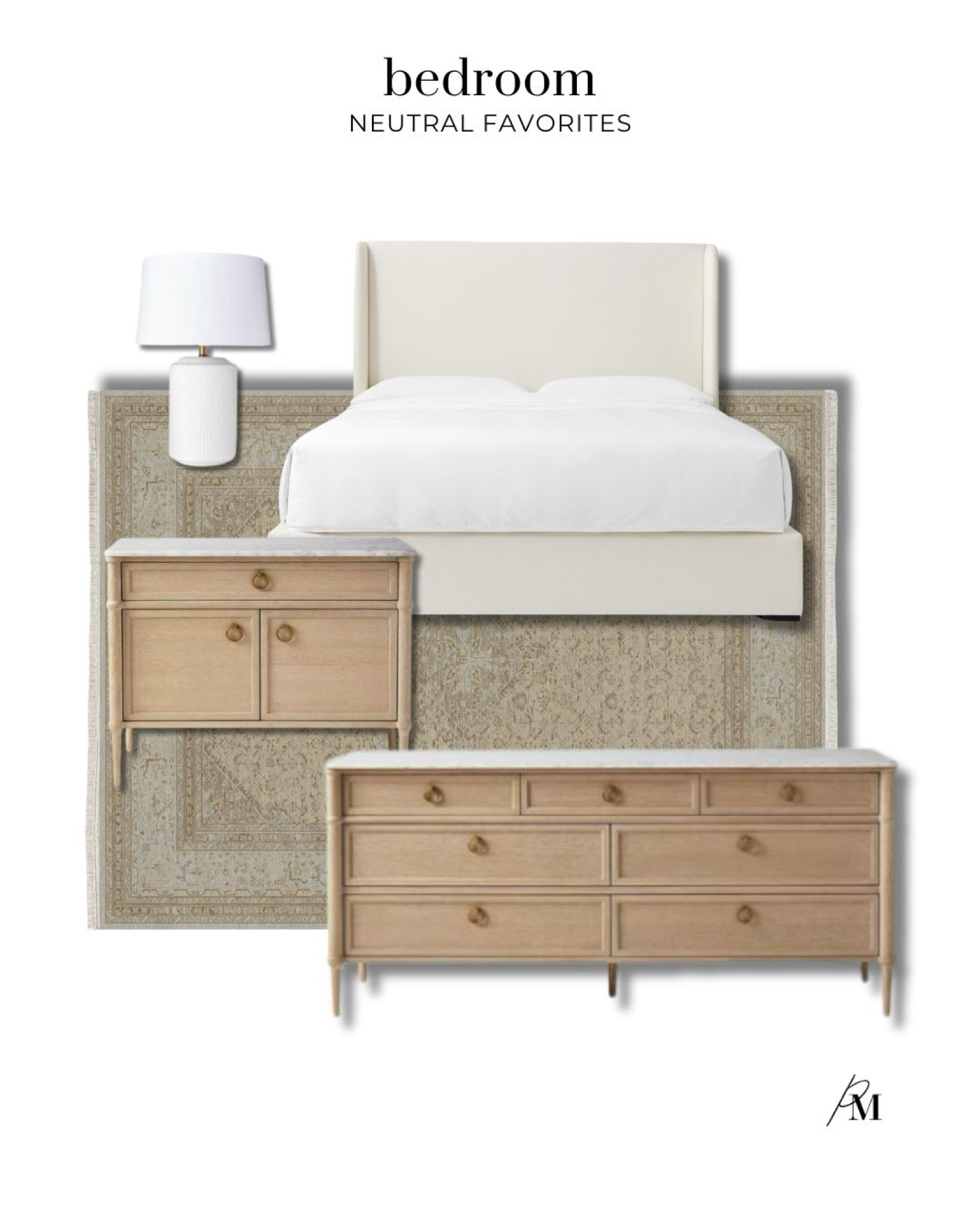 Primary bedroom neutral favorites. This Serena and Lilly dresser and nightstand set are so beautiful! 

#LTKSeasonal #LTKHome #LTKStyleTip