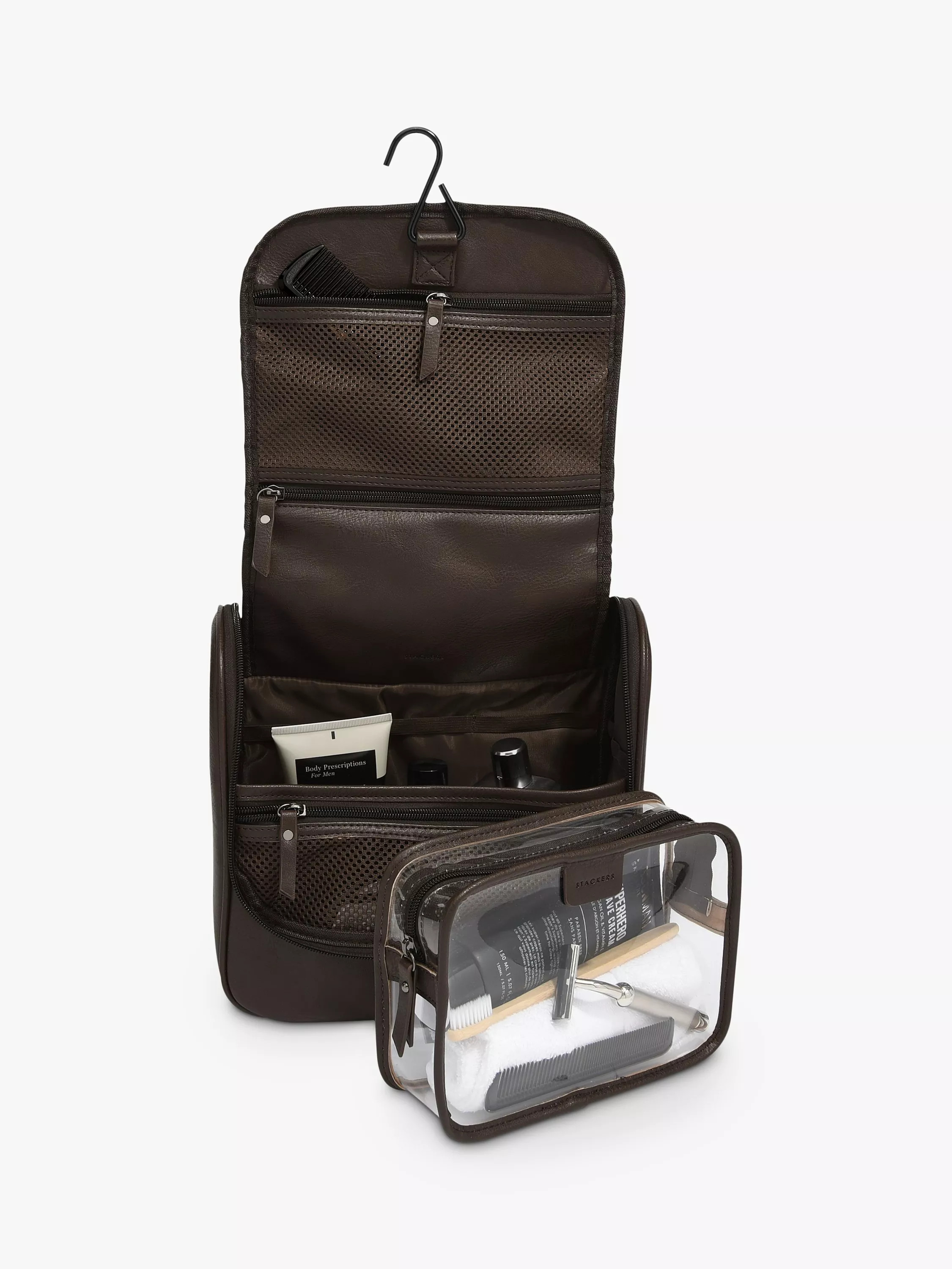 Stackers Hanging Wash Bag | John Lewis (UK)