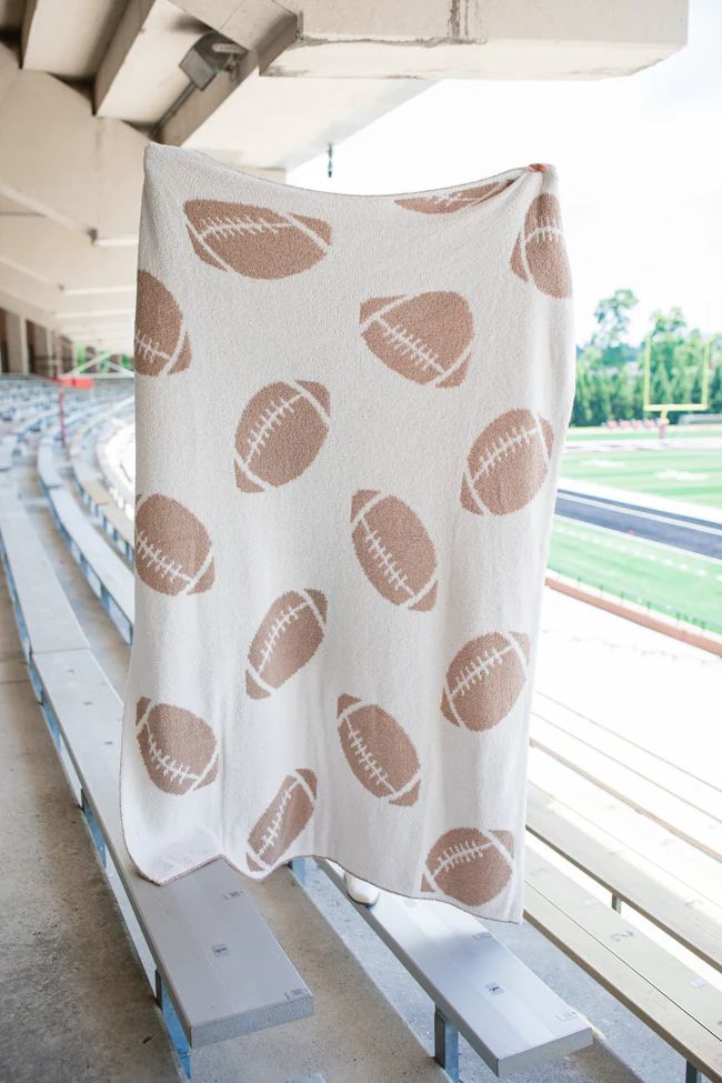 Make Me Believe Football Gameday Blanket | Pink Lily