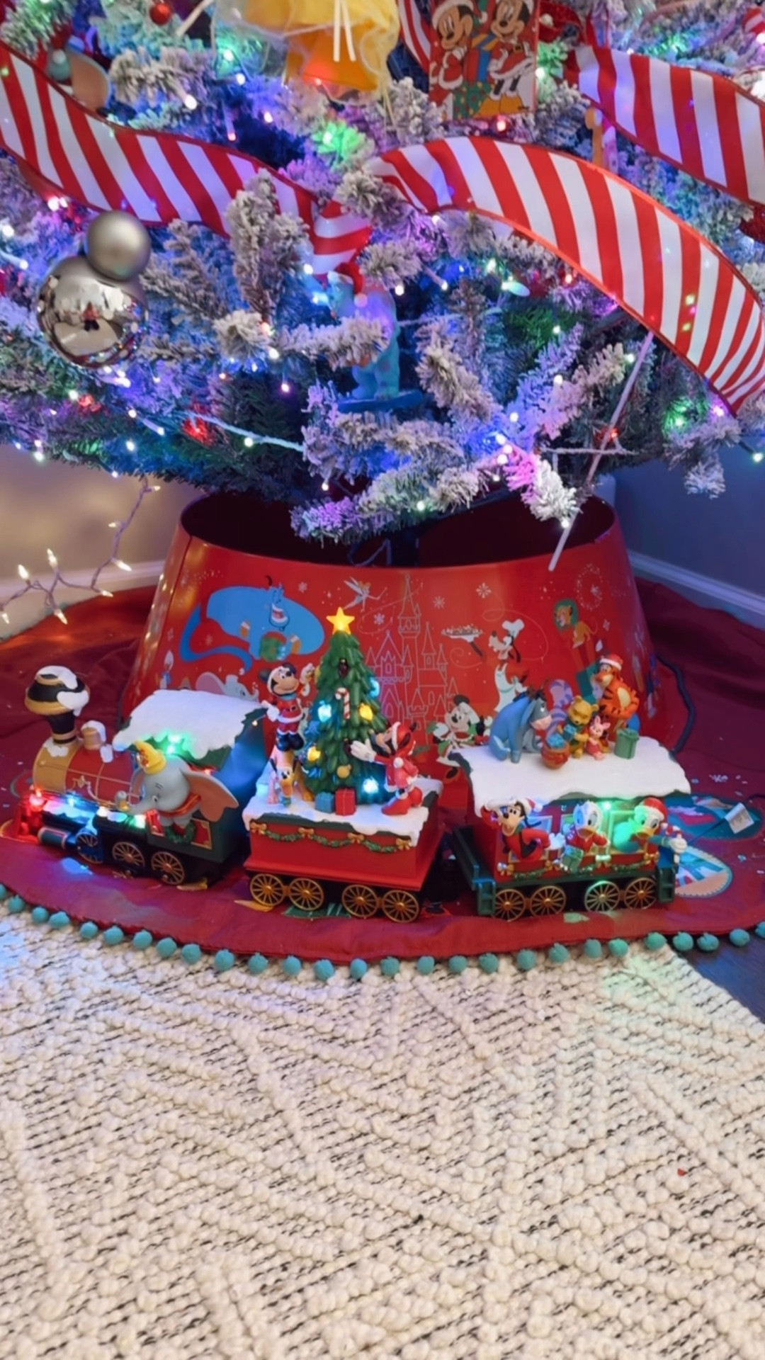 Have you ever seen a cuter Christmas train?! 😍 this was a MUST HAVE to add to our Disney holiday collection !

#LTKCyberWeek #LTKSeasonal #LTKHoliday