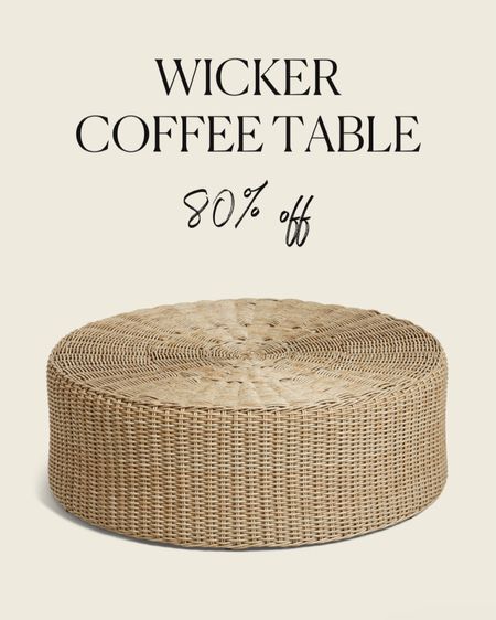 Coastal wicker coffee table sale, home decor deal, beach house, coastal style, coffee table deal, designer sale, 80% off

#LTKhome #LTKFind #LTKsalealert