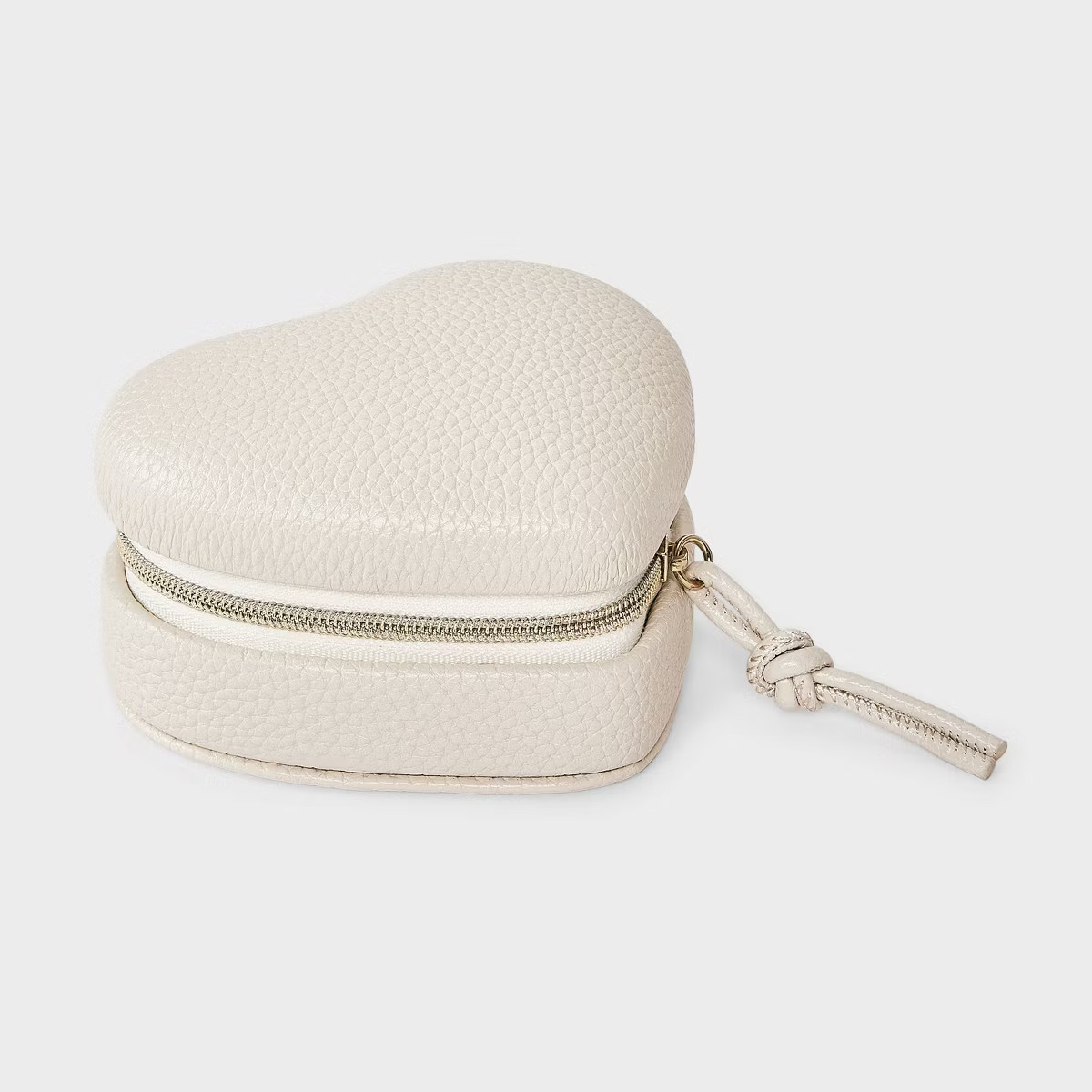 Heart Travel Jewelry Organizer - A New Day™ Cream | Target