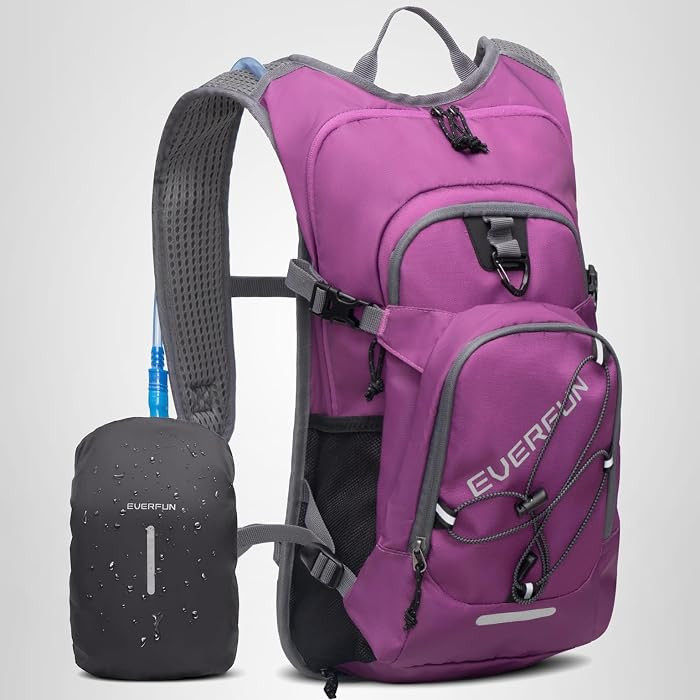 Everfun Hydration Backpack 18L with Water Bladder 2L/3L Hiking Water Backpack Women Men Hydration... | Amazon (US)