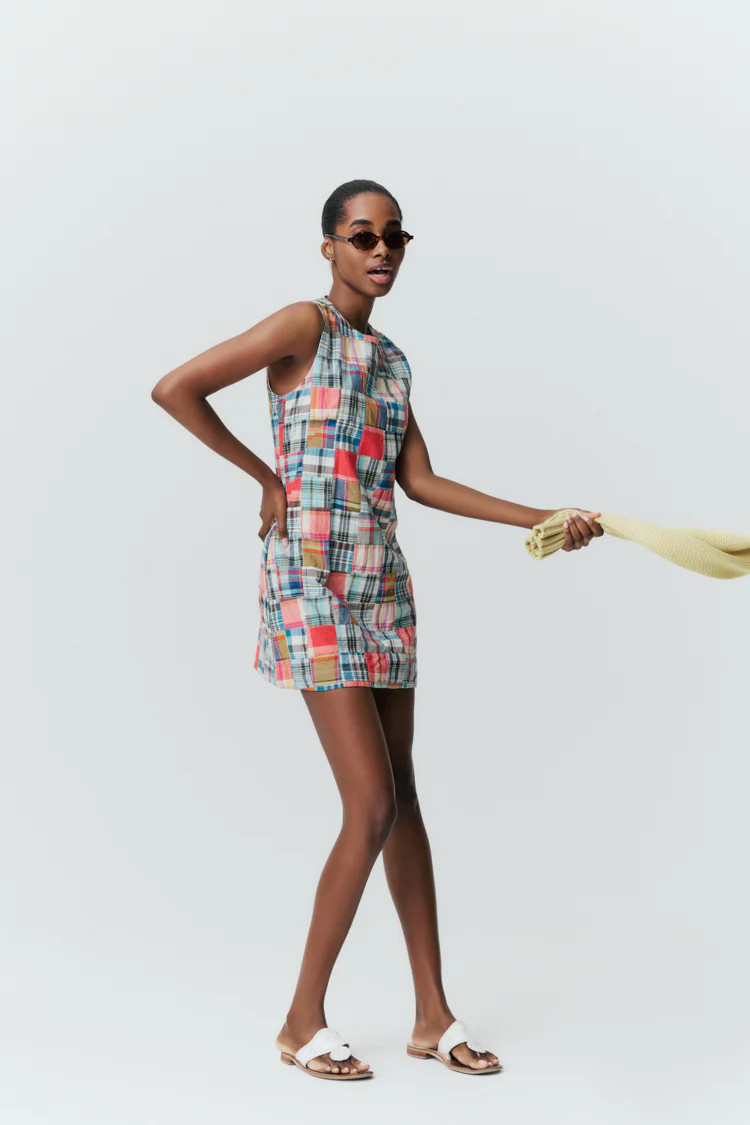 Heritage Madras Hinkley Mini Dress | Tuckernuck (US)