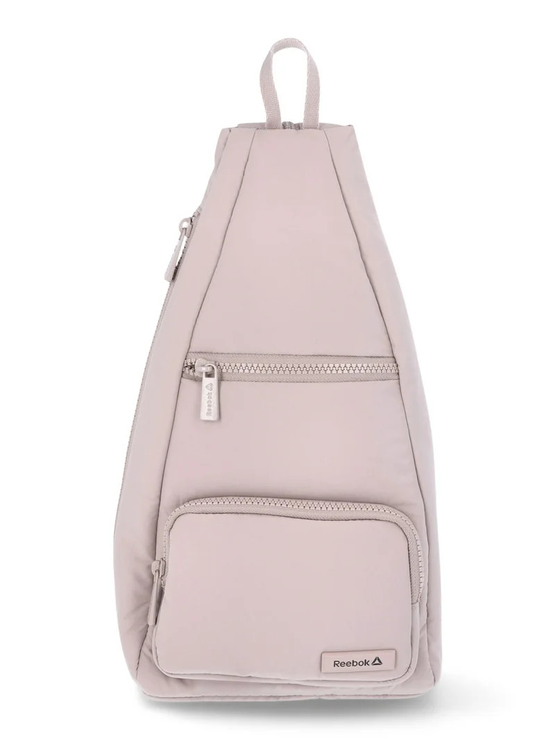 Reebok Women's Maeve Convertible Crossbody Sling Bag, Mocha | Walmart (US)