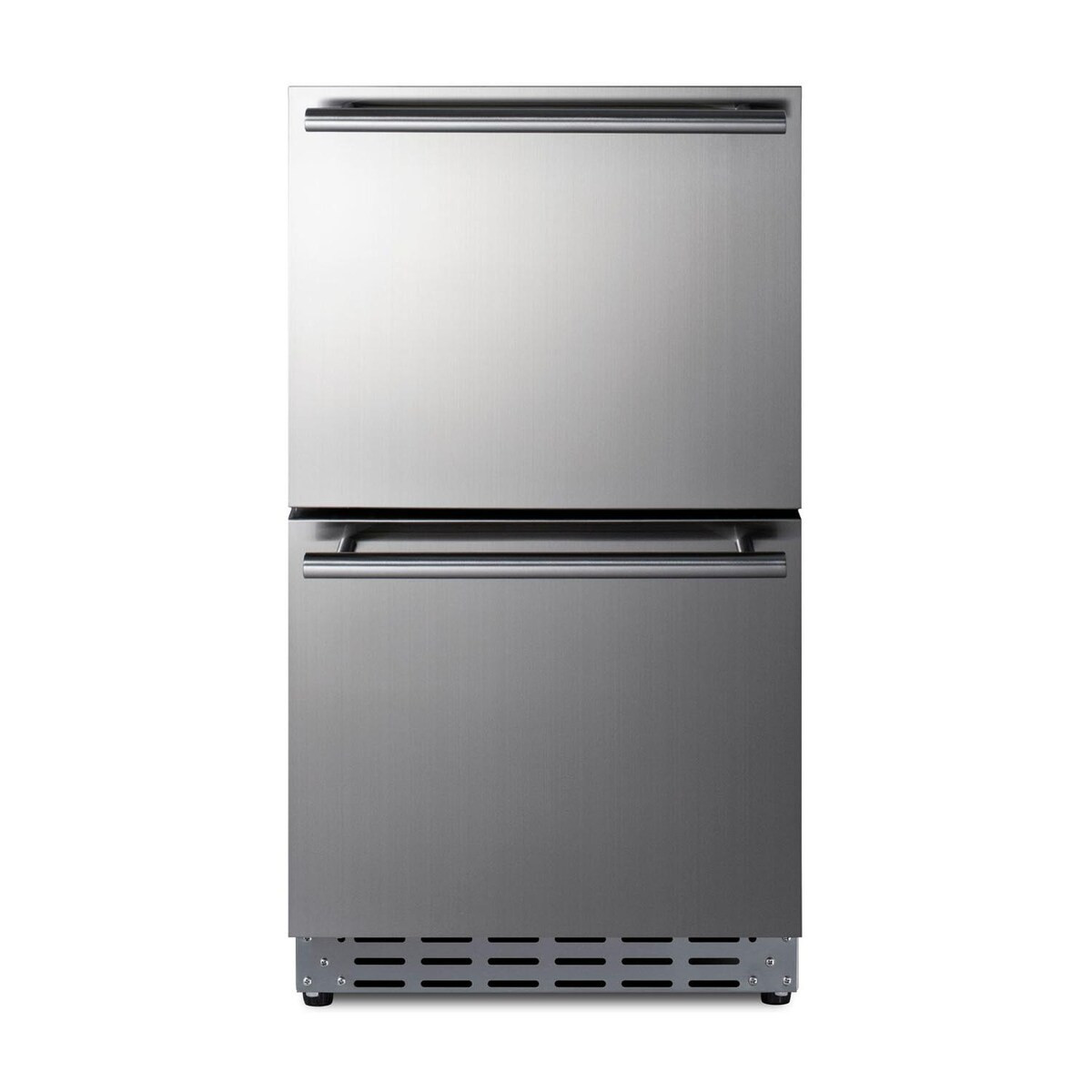 Summit 18"" 3.4 Cu. Ft. ADA Compliant Outdoor Double Drawer Compact Refrigerator - ADRD18OS | BBQ Guys