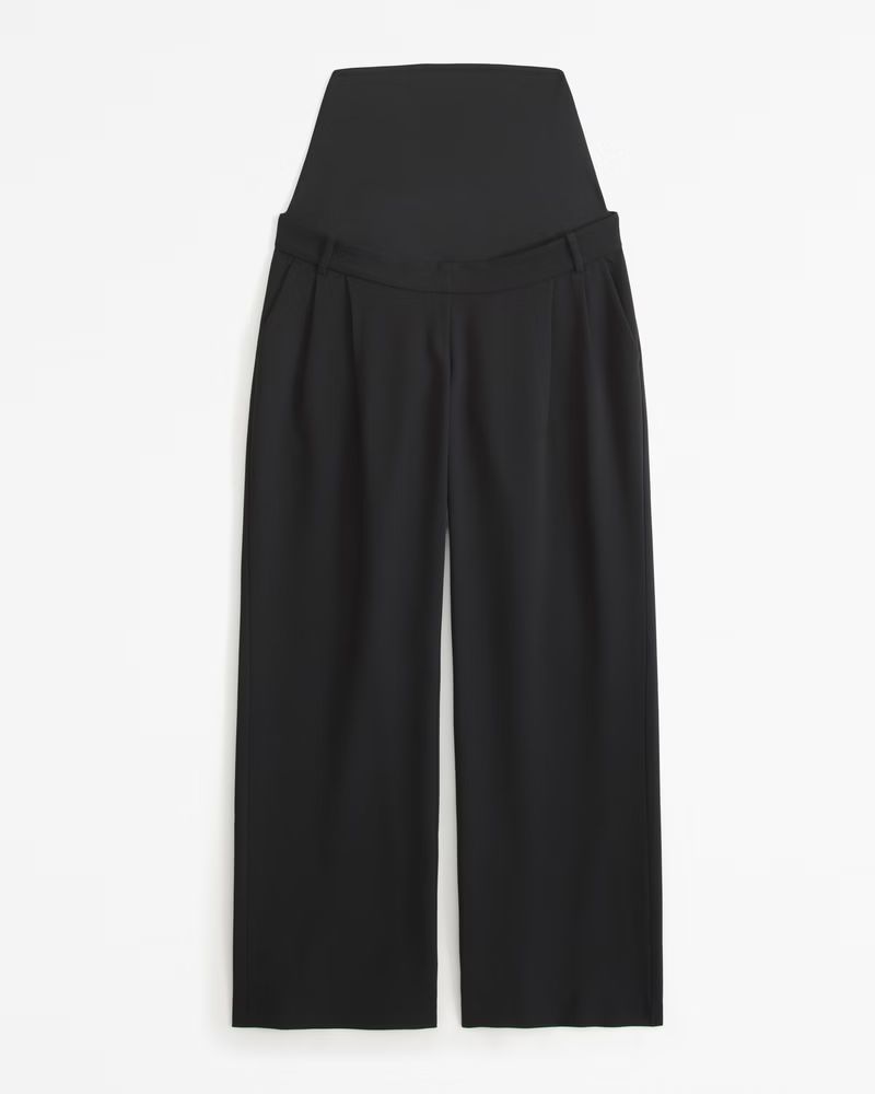 Maternity A&F Sloane Tailored Pant | Abercrombie & Fitch (US)