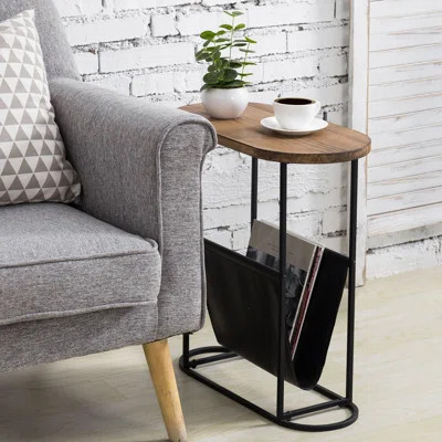 Carlisha Frame End Table with Storage Latitude Run® | Wayfair North America
